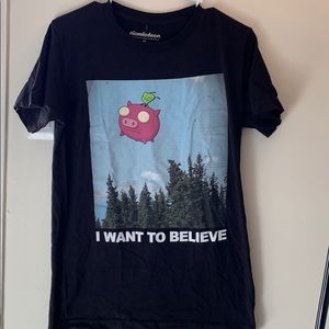 Nickelodeon invaders zim shirt